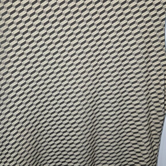 Kith Rumi Monogram Mini Dress Coverup Bodycon Sleeveless Mock Neck 3D Print S - Picture 8 of 8